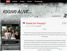 Tablet Screenshot of padgettsalive.com